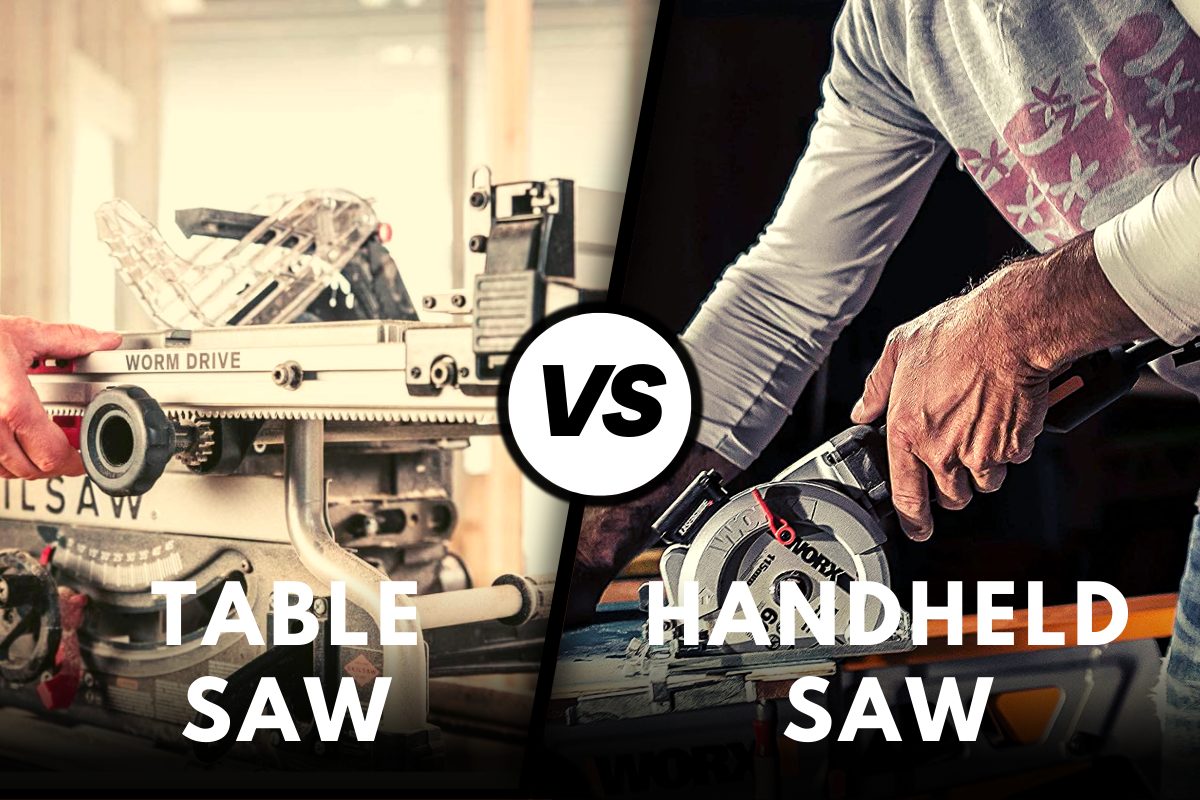 Table Saw vs Handheld Saw
